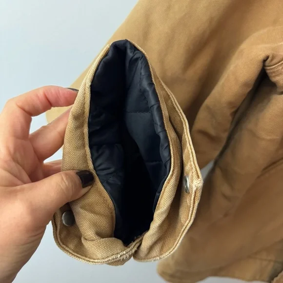 Vintage Carhartt Detroit Blanket Lined J01 BRN MADE in USA Size 44 (L ) - Picture 12 of 15